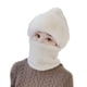 thumbnail image 1 of Women's Winter Cycling Scarf Hat Soft Comfortable Outdoor Warm Hat for Running Camping, 1 of 5