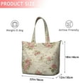 thumbnail image 4 of Pioneer Flower Floral Print Pattern Travel Tote Bags for Women Carry On,Large Weekender Bags for Women Travel,Multi Functional Duffle Bag for Work,Shopping,Sports, 4 of 5