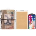 thumbnail image 2 of Diario de escritura en piel MALEDEN, vintage, recargable, 13 x 18 cm, 2 of 6