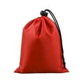 thumbnail image 3 of 9x12 Inch Nylon Drawstring Storage Bag, Heavy Duty Portable Travel Shoe Pouch Organizer for Sports Gym Packing and Wrapping Gifts, 3 of 4