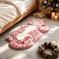 thumbnail image 5 of EaskTriop Irregular Cat Shape Rug, Adorable Chubby Tufted Plush Floor Mat, Non Slip Soft Doormat for Bedroom Entryway Home Decor, 5 of 7