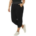 thumbnail image 4 of Unique Bargains Women's Plus Casual Activewear Drawstring Jogger Pant, 4 of 5