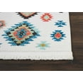 thumbnail image 4 of Nourison Tribal Decor Tribal White 2'2" x 4'3" Area Rug, (2x4), 4 of 6