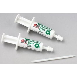 MG Chemicals 8331S Silver Epoxy – Electrically & Thermally Conductive – 2-Part, 4-Hour Work Time – 15g Dual Syringe