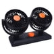 thumbnail image 5 of Ventilador De Enfriamiento Con Alimentación De Cigarro De Doble Cabeza Con Rotación De 360 ​​​​para Camión SUV RV, Ventilador De AutomÓVIL USB PERSONALIZADO DE 2, 5 of 7
