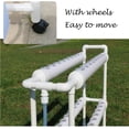 thumbnail image 4 of TECHTONGDA Hydroponic 36 Holes Site Grow Kit Pipeline Vegetable Planter Garden Plant System Indoor Grow Kit with Wheel, 4 of 13