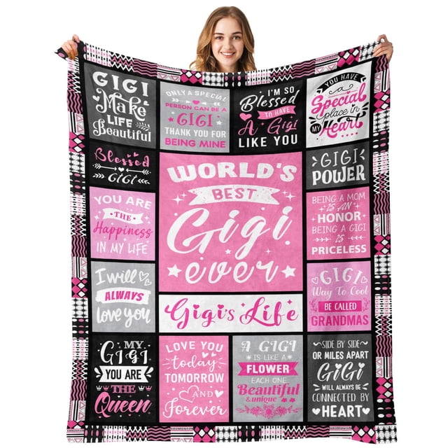Manta PVDSAVE Gigi Abuela 127x152 cm Suave Para Arroparse