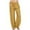 *Yellow, variant on ClodeEU Womens Cotton Linen Wide Leg Pants with Drawstring , Fashion Comfort Casual Trousers with Pockets Wine,Womens Plus M