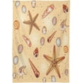 thumbnail image 2 of Coolnut Shell Starfish Painting Rectangle Tablecloth,Dinner Table Cover for Outdoor & Indoor Patio, Picnic, BBQ, Holiday Party 54x72In, 2 of 7