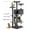 LIGHT GRAY, variant on XF XINFENG 54in Cat Tree Tower Playhouse Multi-Level Pet/Cat Cozy Condo Furniture for Indoor Cats with Scratching Posts Stand House, Navy Blue