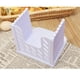 thumbnail image 4 of Rebanador Tostadas Ajustable Cortador Pan Tostado Plegable Herramientas para Hornear () Blanco, 4 of 8