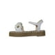 thumbnail image 3 of SANDALIAS CASUALES LEON BLANCO NIÑA POLIPIEL CABRA 1108 LEON 1108p, 3 of 3