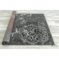thumbnail image 4 of Handcraft Rugs - Grey, Silver, Black, Abstract Area Rug Modern Contemporary Flower-patterned Design, 4 of 6