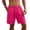 Hot Pink, variant on Enjoytime Mens Athletic Shorts Casual Elastic Waist Drawstring Gym Workout Shorts with Pockets