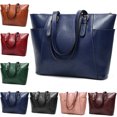 thumbnail image 2 of Women Handbag Vintage Large Capacity Fashion Simple Tote Handbag Shoulder Bag, 2 of 2