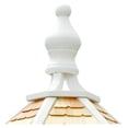 thumbnail image 4 of White Enchantment House – Large Wooden Outdoor Birdhouse with Hexagonal Design, Easy Post Mount, Ventilated, Weather-Resistant, Perfect Garden & Backyard Shelter, 4 of 9