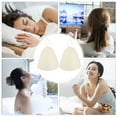 thumbnail image 3 of Miangastore 3Pcs Heat Insulation Sauna Hat Foldable Bathing Caps Felt Bathroom Hats, 3 of 8