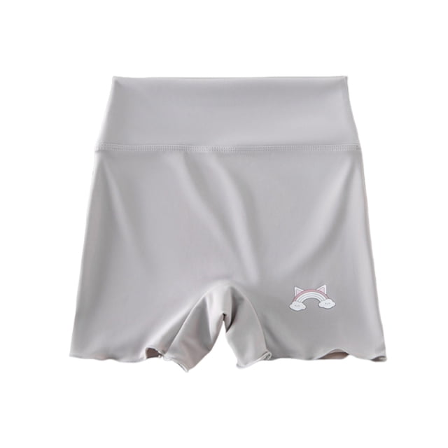 Odeerbi 3-10 Años Niñas Pantalones Cortos de Ciclismo Vestido de Seguridad Bajo La Ropa Con Deslizamiento Pantalones Cortos de Yoga Y Baile Pantalones Cortos Sin Costuras