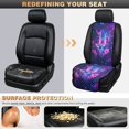 thumbnail image 5 of Eheartsgir Car Front Seat Covers Butterfly and Floral Pattern 2 Pcs Car Seat Covers Dustproof for Most Cars Breathable Polyester Front Bucket Seat Pads, 5 of 7