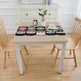 thumbnail image 3 of BANET Sushi and Table Cloths Rectangle Food Tablecloths Decoration Polyester for Outdoor Indoor Home Party Picnic White, 3 of 7