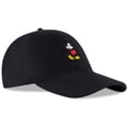 thumbnail image 3 of Gorra de béisbol Disney Mickey Mouse para hombre negra, 3 of 8