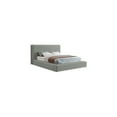 thumbnail image 3 of Meridian Furniture Devin Grey Linen Textured Fabric King Bed, 3 of 7