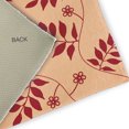 thumbnail image 3 of Simply Daisy 3' x 5' Red Fern FrondsIndoor/outdoor Rug, 3 of 5