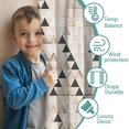 thumbnail image 3 of Blackout Kids Curtains,Boho Bohemia Geometric Line Art Childrens Insulated Curtains Set Of 2,Bedroom Essentials,Toddler Room Decor 52"x63"(132x160cm), 3 of 4