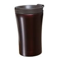 thumbnail image 2 of Vaso de café de viaje, taza de café reutilizable, 300 ml, portátil, para bebidas frías y calientes marrón, 2 of 9