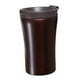 thumbnail image 2 of Vaso de café aislado de acero inoxidable, contenedor de bebidas reutilizable, aislado marrón, 2 of 9