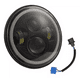 thumbnail image 2 of Faros Led 7 Inch Motorcycle Harley Jeep Wrangler Vocho NEGRO, 2 of 5