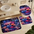 thumbnail image 6 of Independence Day Of The United States Flag Shower Curtain Sets with Rugs 4 Piece Rustic, 6 of 8