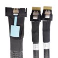 thumbnail image 2 of Cable adaptador servidor Hugtrwg MCIO 8i Slimline SAS a 2 puertos SFF-8654 4i PCIE5.0 50cm, 2 of 9