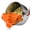 Orange, variant on A silicone noodle filter suitable for cooking utensils - A heat-resistant water filter plate for vegetables and noodles - A kitchen small tool for cooking