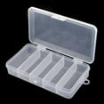 thumbnail image 2 of jinwen 4xDouble Side 5 Compartments Fishing Tackle Box Lure Bait Hooks Storage Case 4 Pcs, 2 of 9
