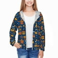 thumbnail image 3 of Cauagu Funny Steam Train Print Sun Protection Jacket for Teen,Full-Zipper Long Sleeve Sun Shirts with Pockets UV Hoodie Shirts Outdoor Athletic Jacket-Medium, 3 of 7