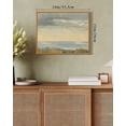 thumbnail image 6 of Drsoum Vintage Coastal Clouds Wall Art 11x14in Natural Framed Prints Classic Retro Farmhouse Rustic Seascape Decorations for Home Office Bedroom, 6 of 6