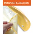 thumbnail image 3 of Protectores de ropa impermeables portátiles reutilizables de silicona para adultos para comer con recolector de alimentos para hombres y mujeres Fácil de limpiar, 3 of 5