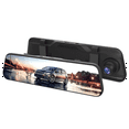 thumbnail image 2 of Touch 9.66-Inch Square Screen 1080P HD Wifi Stream Media Rearview Mirror Dash Cam Car Recorder System, 2 of 7