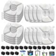 thumbnail image 1 of Filtros para fuente de gatos VANVE, 32 piezas, compatibles con 2-4 L y 4 L, 1 of 7