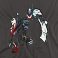 thumbnail image 2 of Batman Joker Harley Choke Women's T Shirt, Charcoal, Medium, 2 of 6