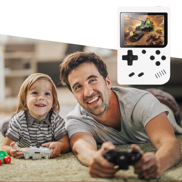 Consola de videojuegos portátil retro retroiluminada pantalla TFT de 3 pulgadas para niños y adultos