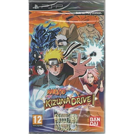 Naruto Shippuden Kizuna Drive - PSP (Best Naruto Psp Game)
