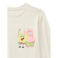 thumbnail image 3 of SpongeBob SquarePants, Boys' & Big Boys' Graphic Long-Sleeve T-Shirt, Sponge and Pat, Sizes 4-18, 3 of 3