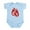 Sky Blue, variant on CafePress - Boxing Gloves Infant Bodysuit - Baby Light Bodysuit, Size Newborn - 24 Months