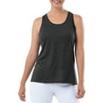 thumbnail image 2 of Time and Tru Women's Slub T-Shirts and Tank Top, 3-Pack, 2 of 13