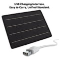 thumbnail image 3 of Solar Panel Kit, High Convenient Efficiency Monocrystalline Silicon Solar Panel Solar Battery  20W Environmental   For Outdoors For Boat, 3 of 8