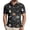 Gray, variant on Funny Halloween Golf Sweatshirts for Men, Spooky Bat Printed Golf Polo Quick-Dry Moisture Wicking Funny Polo Shirts for Men