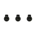 thumbnail image 4 of Jumpingount 100 piezas Tapón de plástico Cordones Ropa deportiva Bloqueo de cable Agujero doble Clip elástico Palanca para bolsa Negro 1.851.5 Type1 NO1, 4 of 6