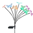thumbnail image 3 of Luz De Tierra Lámpara de exterior duradera con luz solar de mariposa para jardín doméstico (D) Wdftyju Para estrenar, 3 of 4
